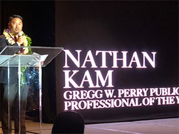 Nathan Kam, Anthology partner and president of Anthology's Public Relations Group